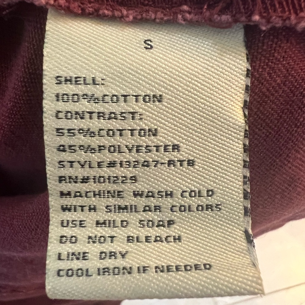 Ashley By 26 International Burgundy Utility Jacket with Hood - Picture 6 of 6